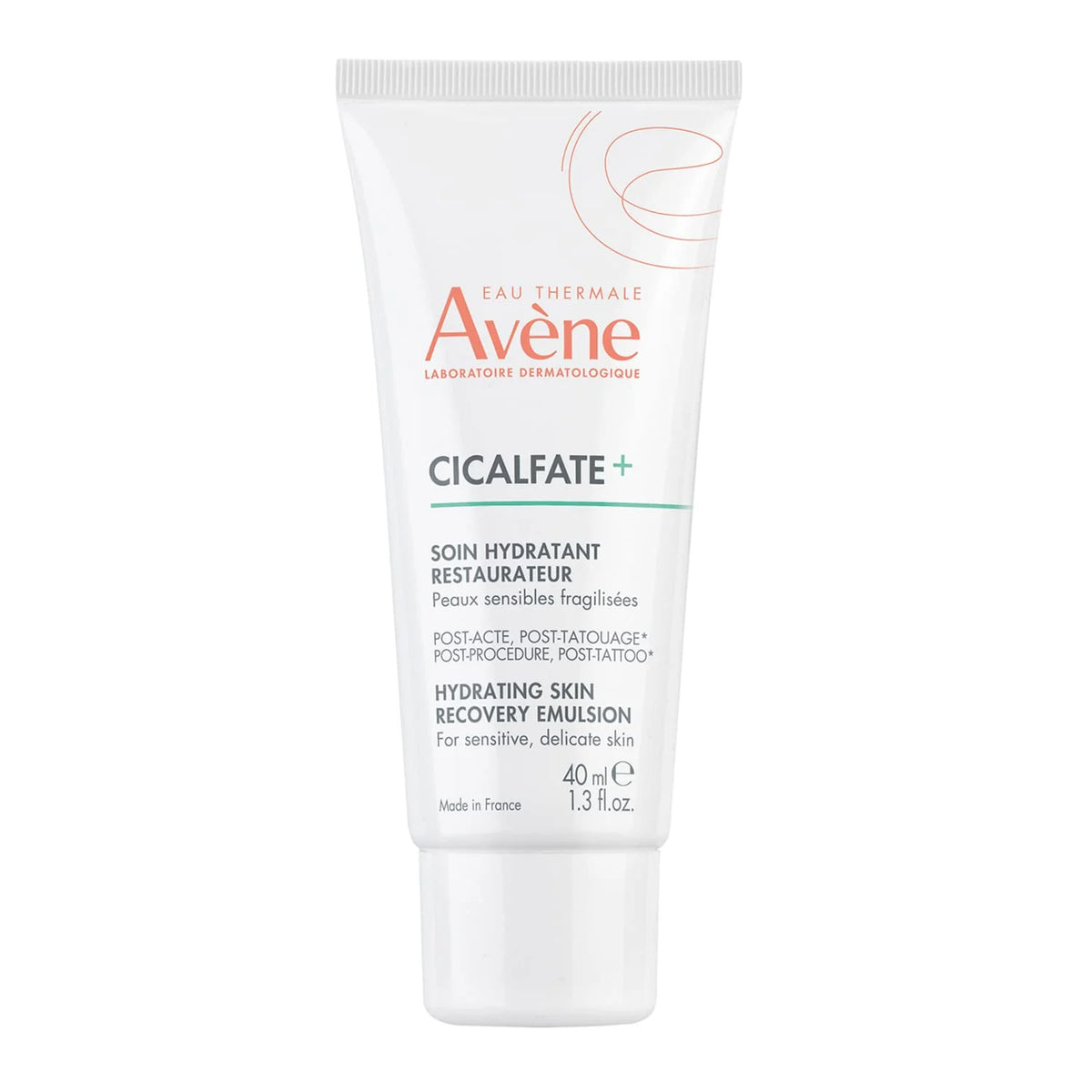 Avène Cicalfate+ Skin Recovery Emulsion, Post-Procedure, 1.3 Fl Oz
