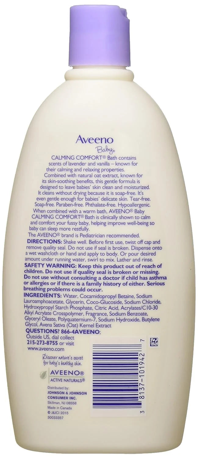 Aveeno Baby Calming Comfort Bath - 18 oz - 2 pk