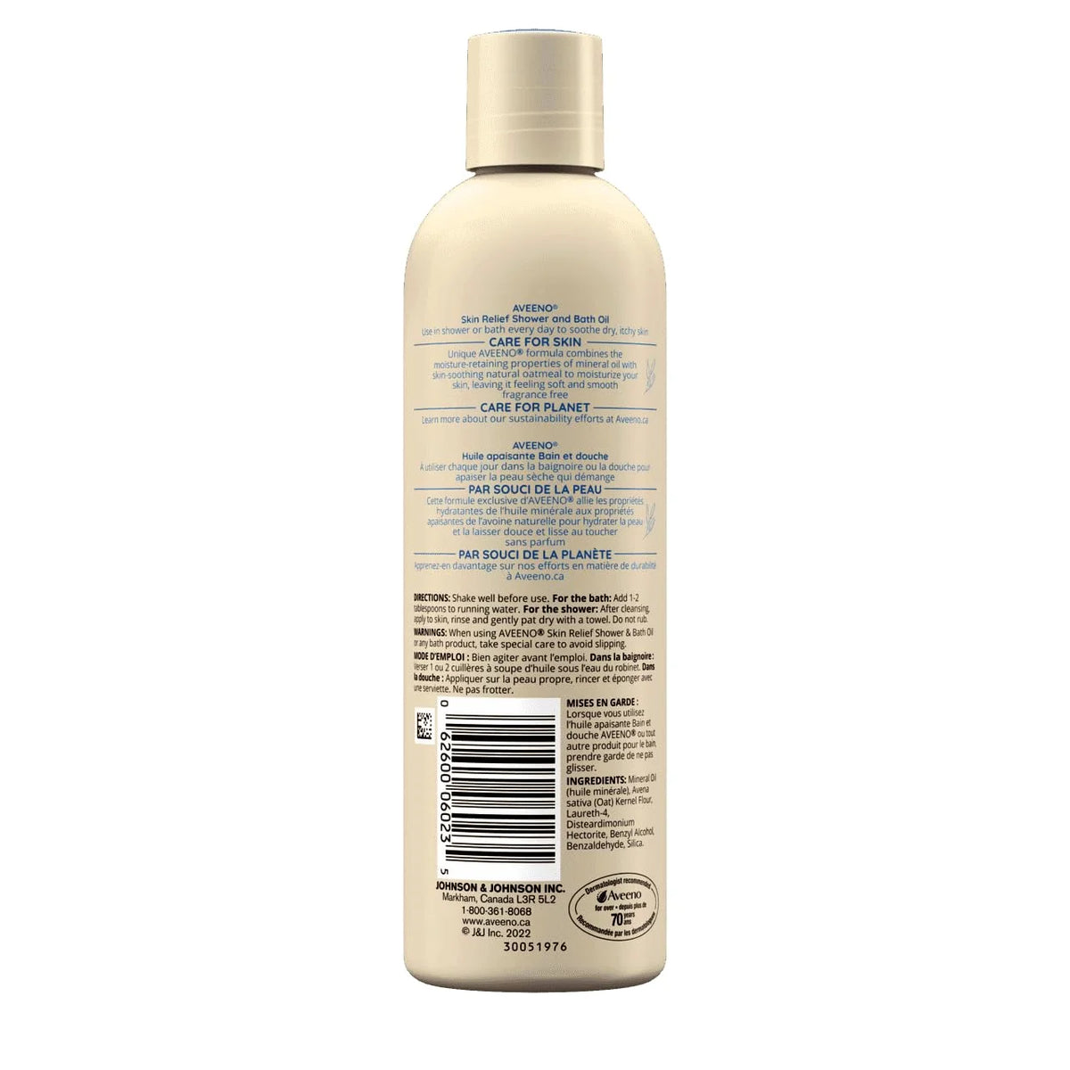 Aveeno Skin Relief Shower & Bath Oil - 10 oz - 3 pk
