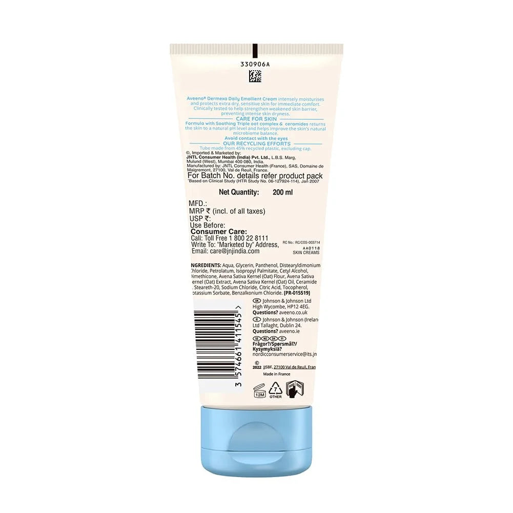 Aveeno Dermaxa Emollient Soothing Cream 200ml by Aveeno