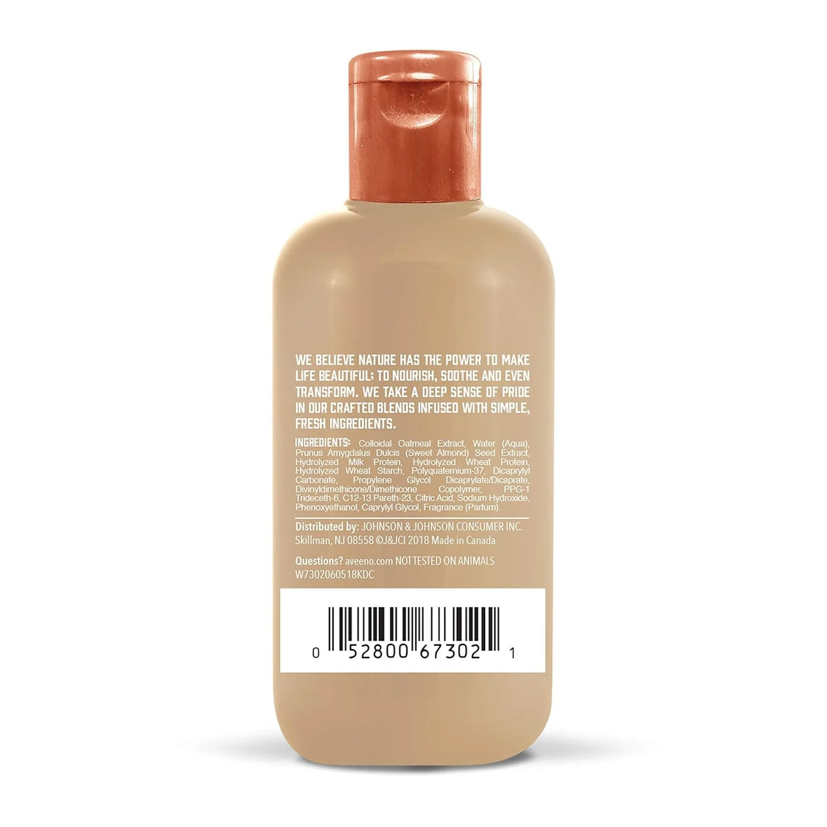 Aveeno Farm-Fresh Oat Milk Leave-In Hair Conditioner Treatment, Lightweight Moisturizer for Dry Damaged Hair, Safe for Color-Treated Hair, Sulfate, Paraben & Dye-Free