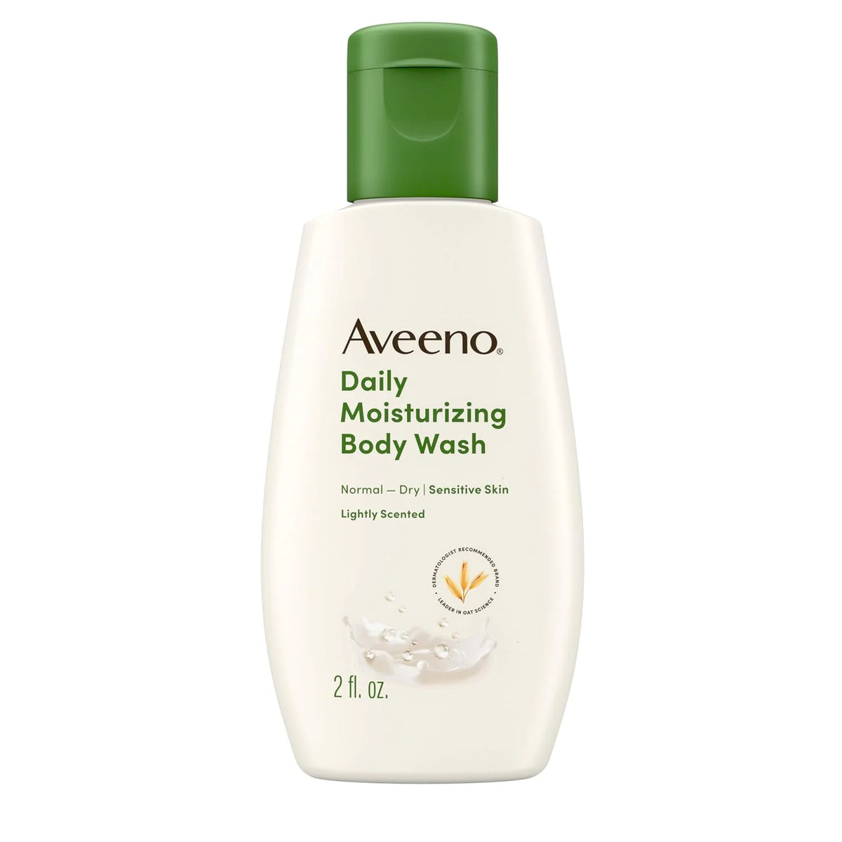 Aveeno Daily Moisturizing Body Wash, Lightly Scented, 2 fl. oz